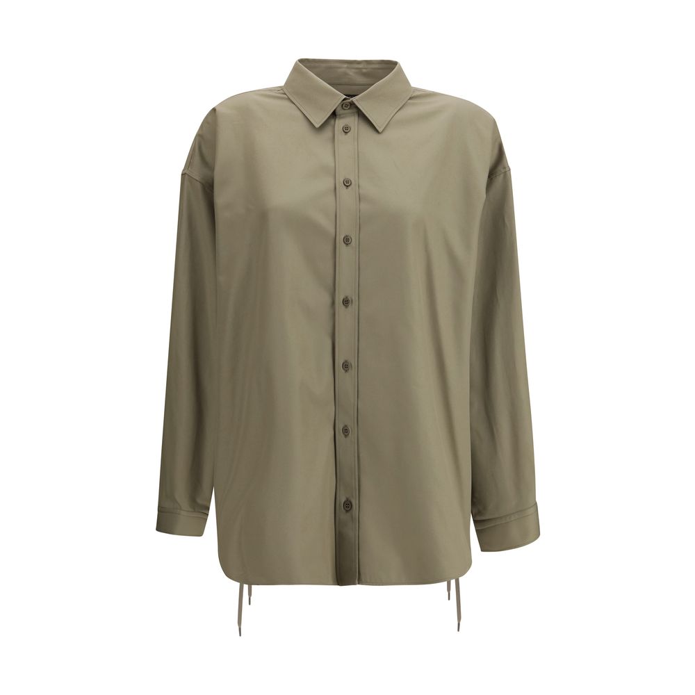 Balenciaga Beige Cotton Dress Shirt – Visamoda