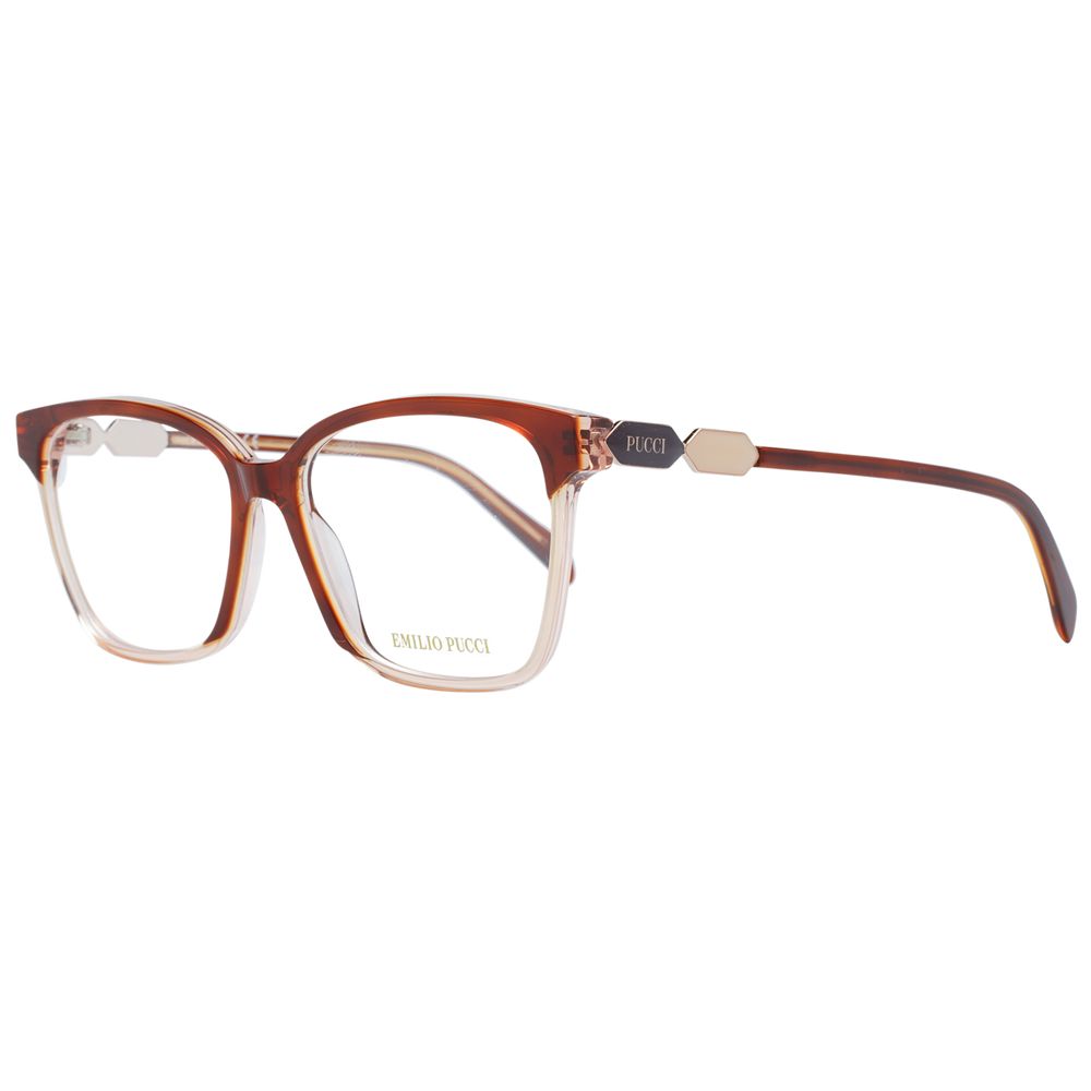 Emilio Pucci Brown Plastic Glasses Women\ display picture 3