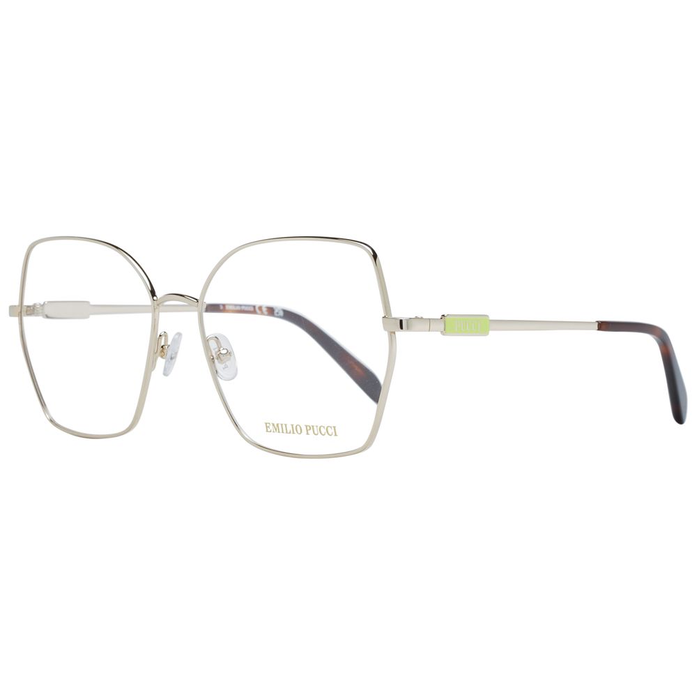 Emilio Pucci Gold Metal Glasses (Frames) – Visamoda display picture 1