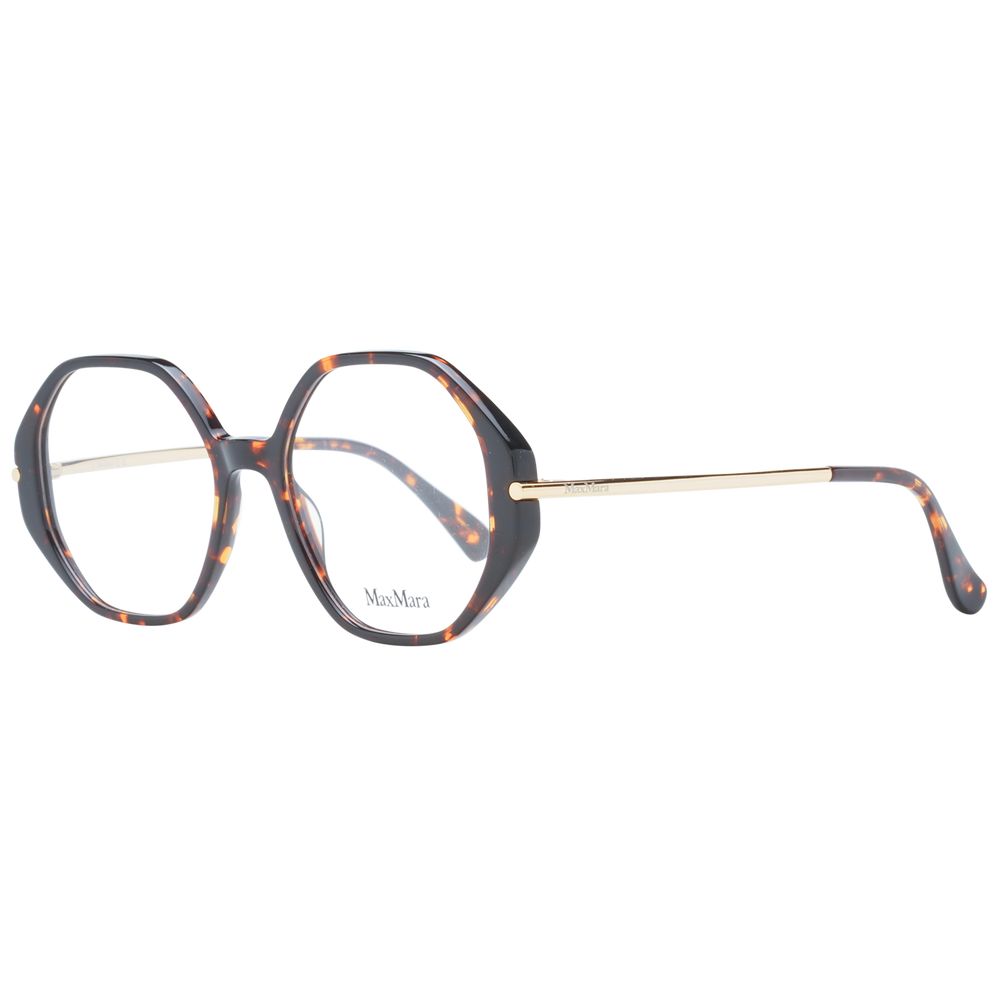 Max Mara Brown Plastic Glasses (Frames) – Visamoda
