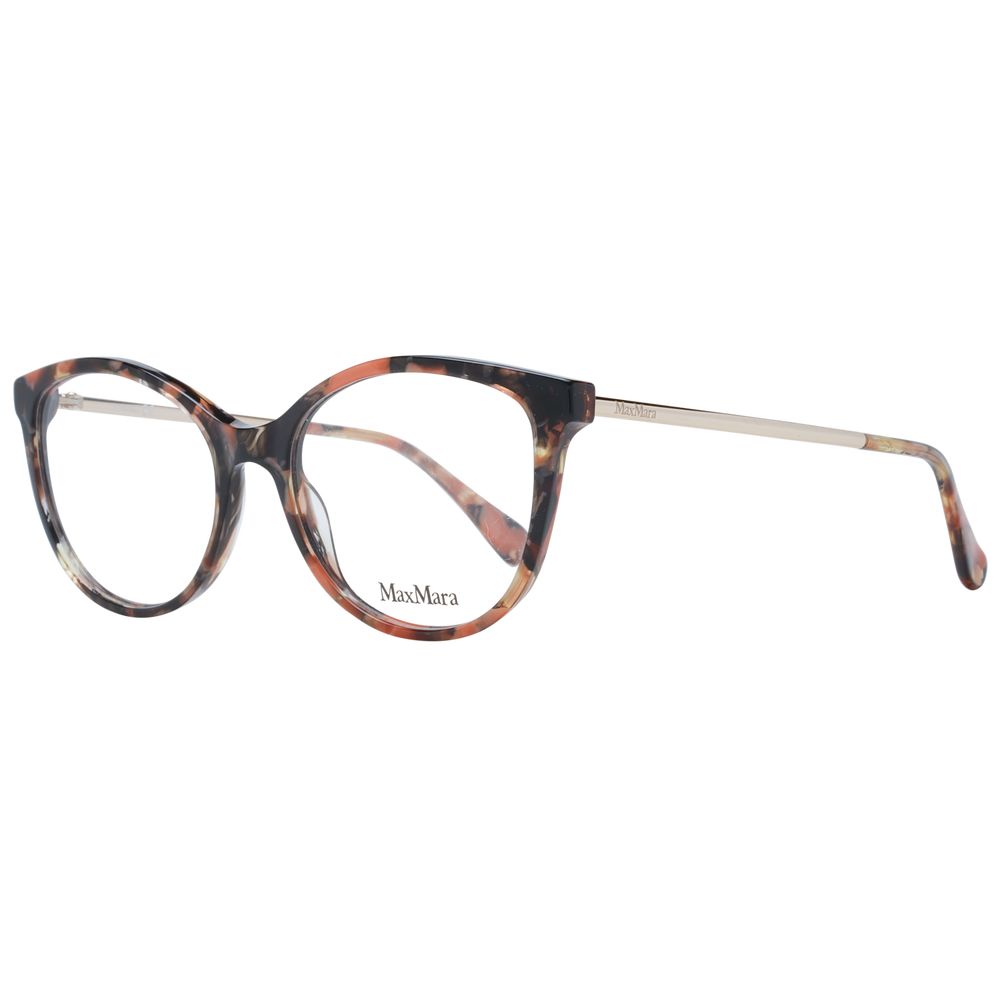 Max Mara Brown Plastic Glasses Women\'s (Frames) Max Mara Brown Plastic Glasses (Frames) – Visamoda main image 2