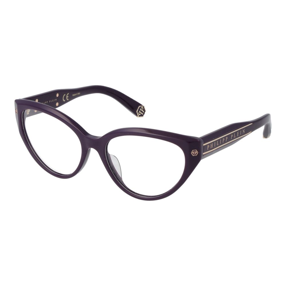 Philipp Plein Purple Cellulose Acetate Glasses (Frames  display picture 2