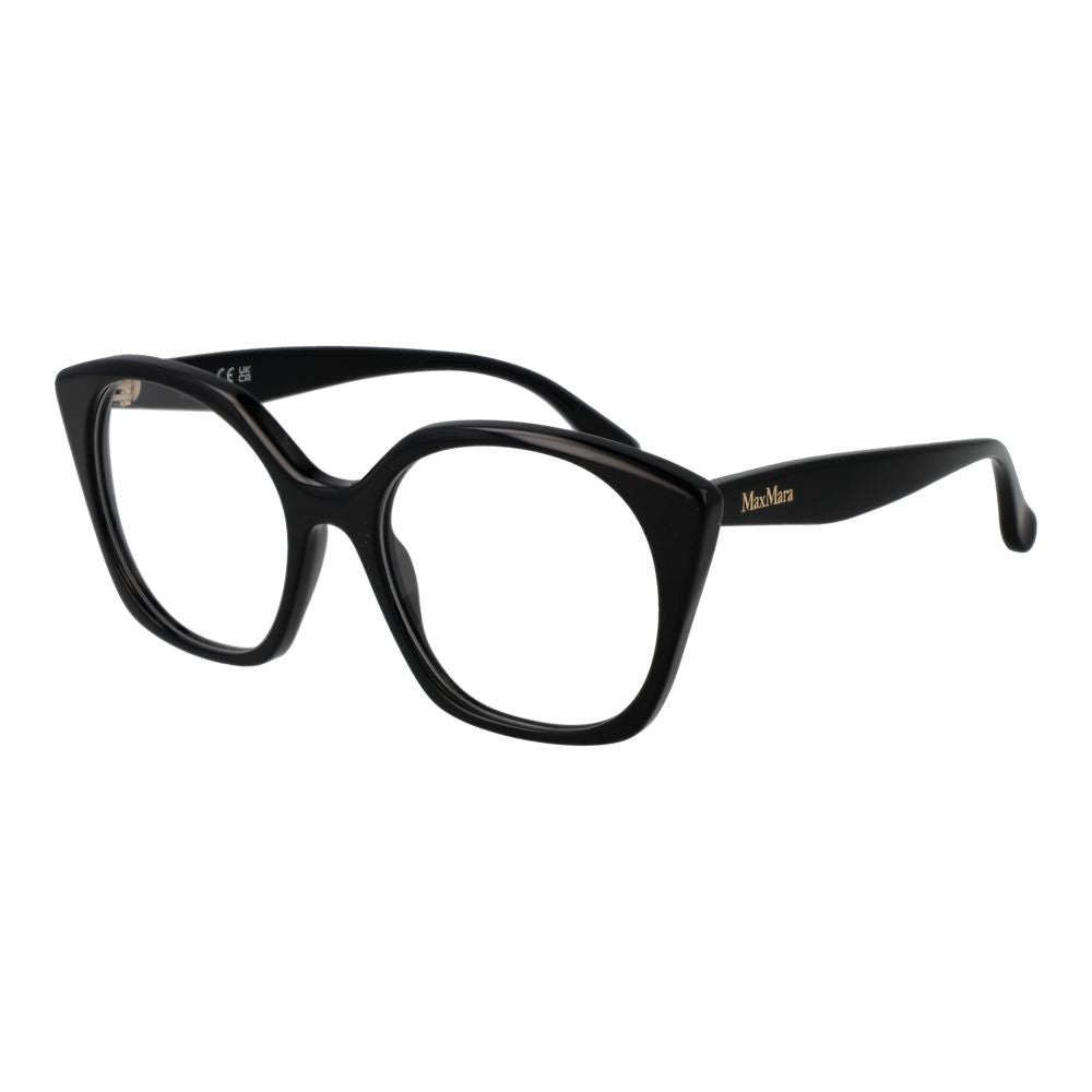 Max Mara Black Acetate Glasses Women\'s (Frames) Acetate butterfly glasses, black | Max Mara main image 4