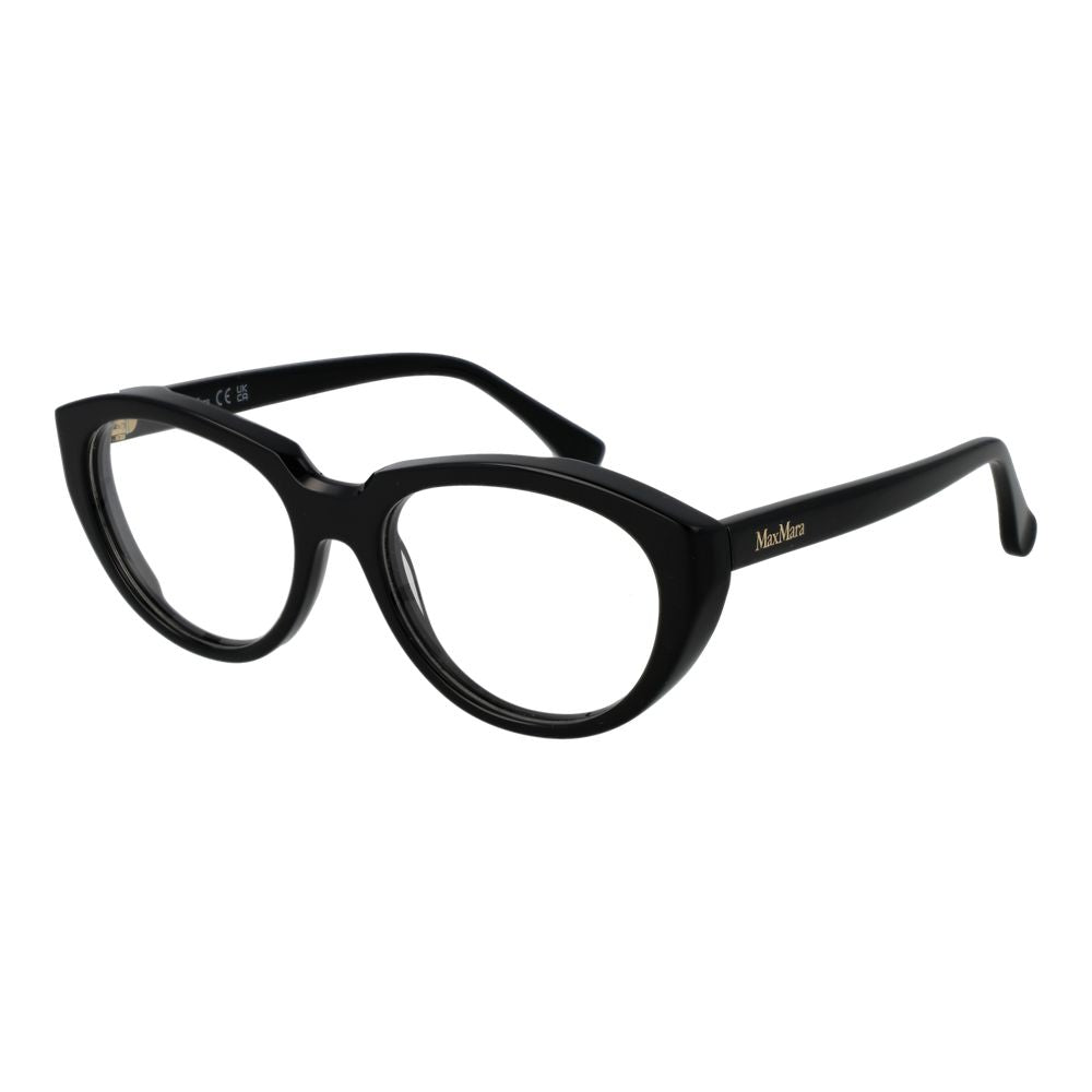 Max Mara Black Acetate Glasses  (Frames) Max Mara Black Acetate Glasses (Frames) – Visamoda main image 2