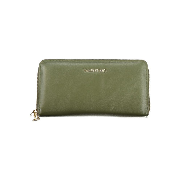 Mario Valentino Verde Polyurethane Women Wallet