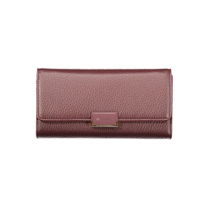 Mario Valentino Rosso Polyurethane Women Wallet