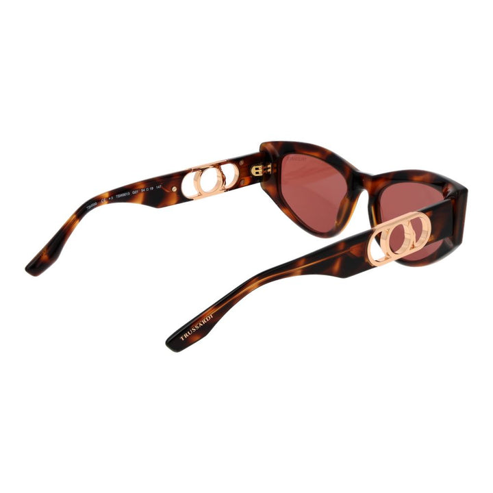 Trussardi Brown Acetate Sunglasses