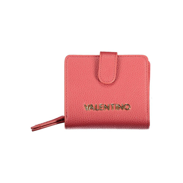Mario Valentino Rosso Polyurethane Women Wallet