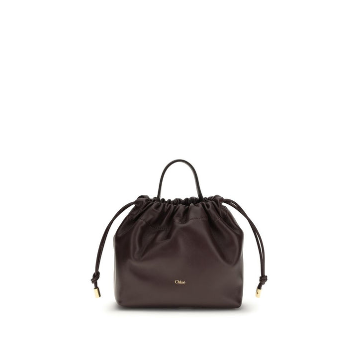 Chloé Black Calf Leather Bos Taurus Shoulder Bag
