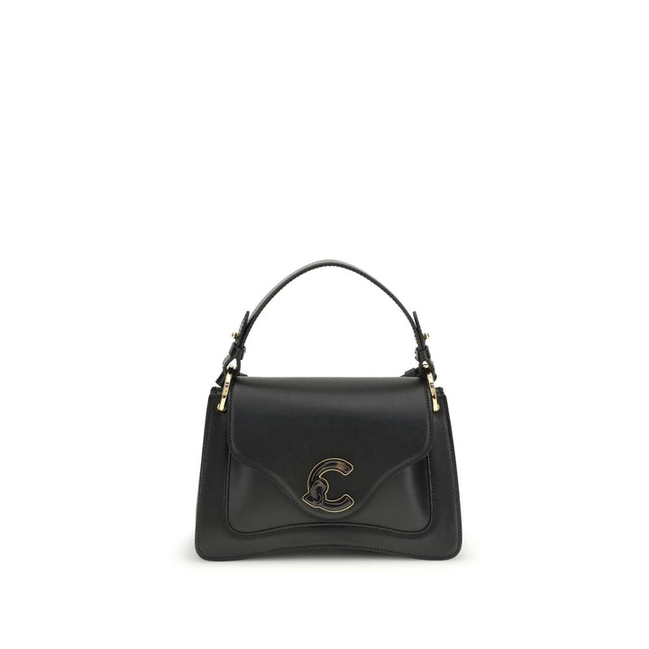 Coccinelle Black Calf Leather Bos Taurus Shoulder Bag