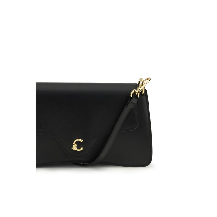 Coccinelle Black Calf Leather Bos Taurus Handbag