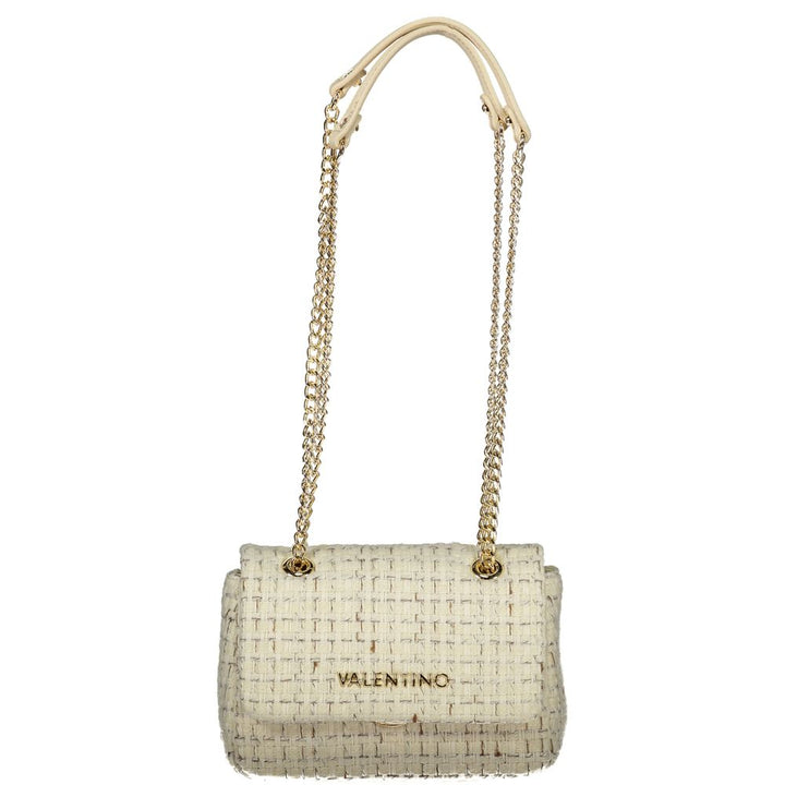 Mario Valentino Bianco Polyurethane Woman Handbag