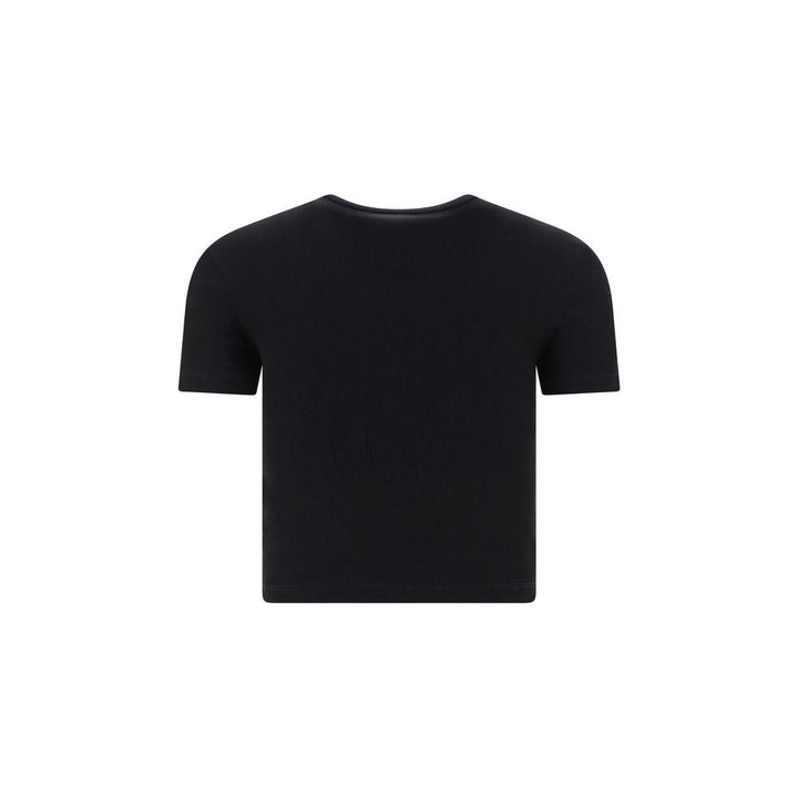 Fendi Black Cotton T-Shirt