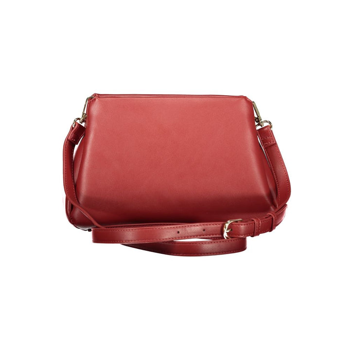 Mario Valentino Rosso Polyurethane Women Handbag