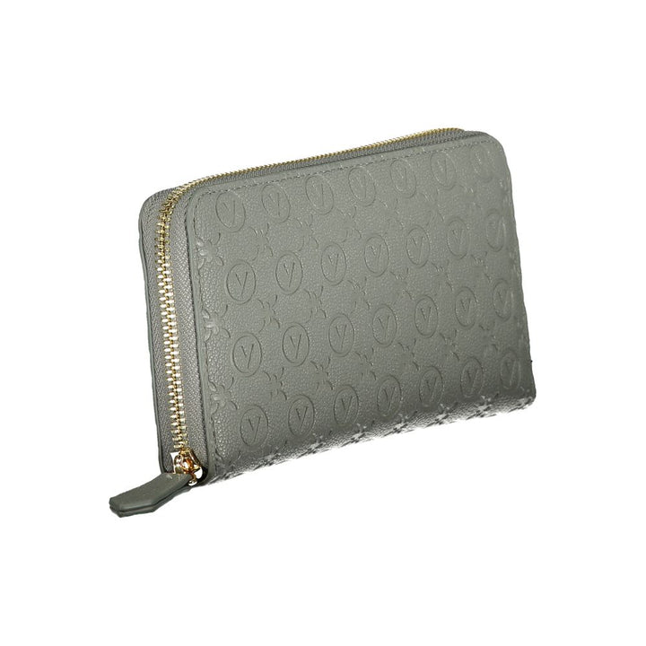 Mario Valentino Grigio Polyurethane Women Wallet