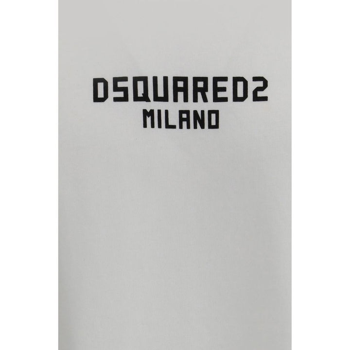 Dsquared² White Cotton T-Shirt