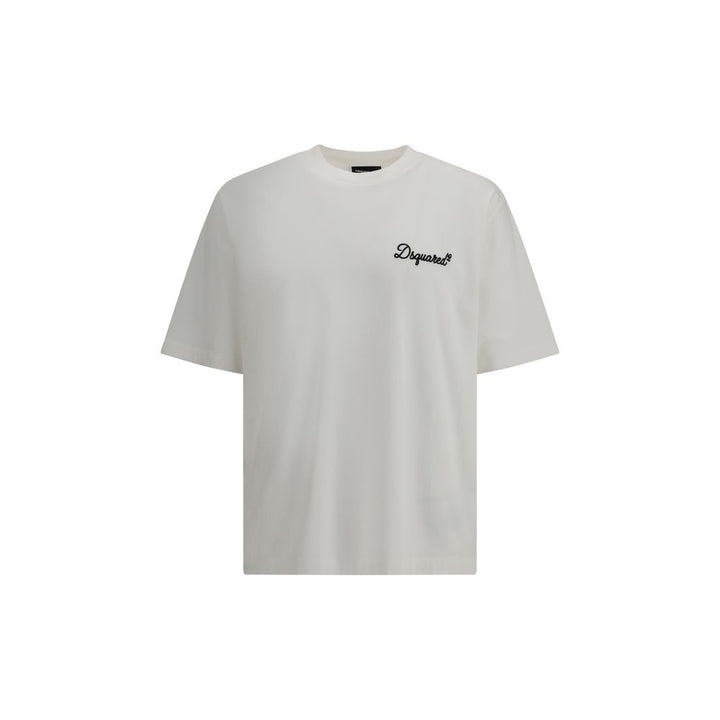 Dsquared² White Cotton T-Shirt