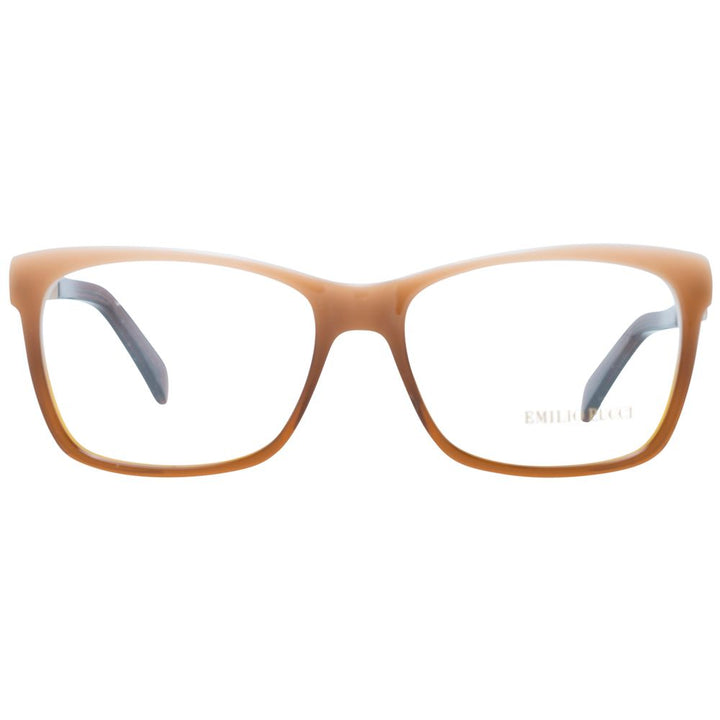 Emilio Pucci Brown Plastic Glasses (Frames)