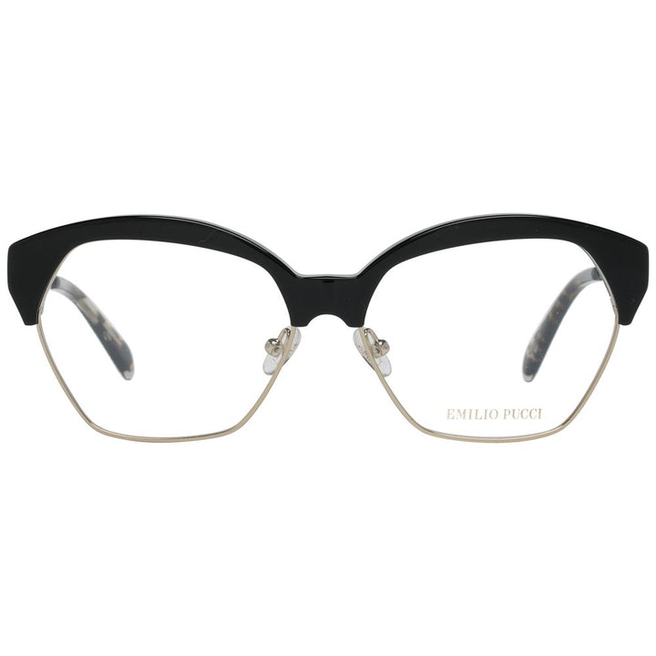 Emilio Pucci Black Metal Glasses (Frames)