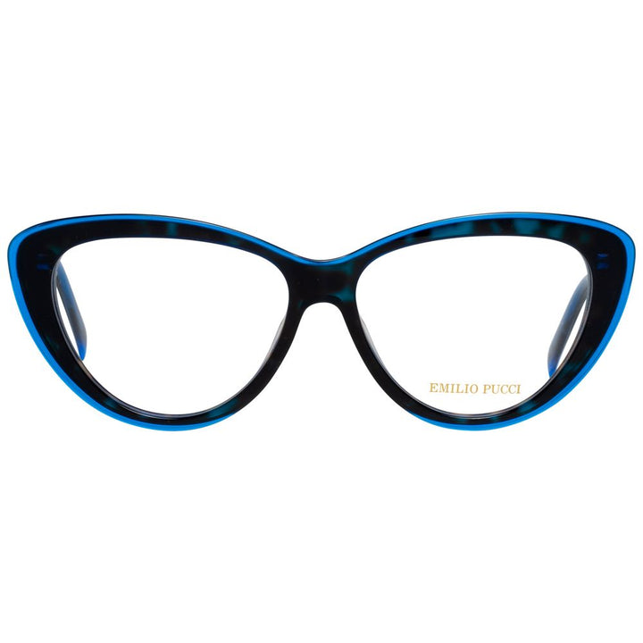 Emilio Pucci Blue Plastic Glasses (Frames)