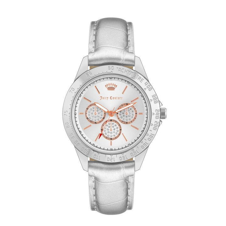 Juicy Couture Silver Plastic Dress Watch