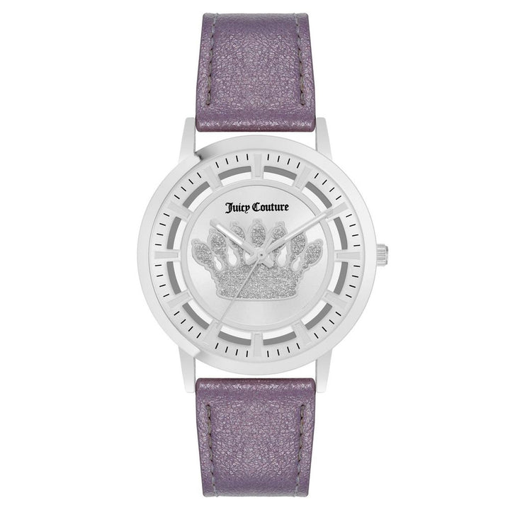 Juicy Couture Purple Plastic Dress Watch