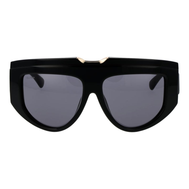Max Mara Black Acetate Sunglasses