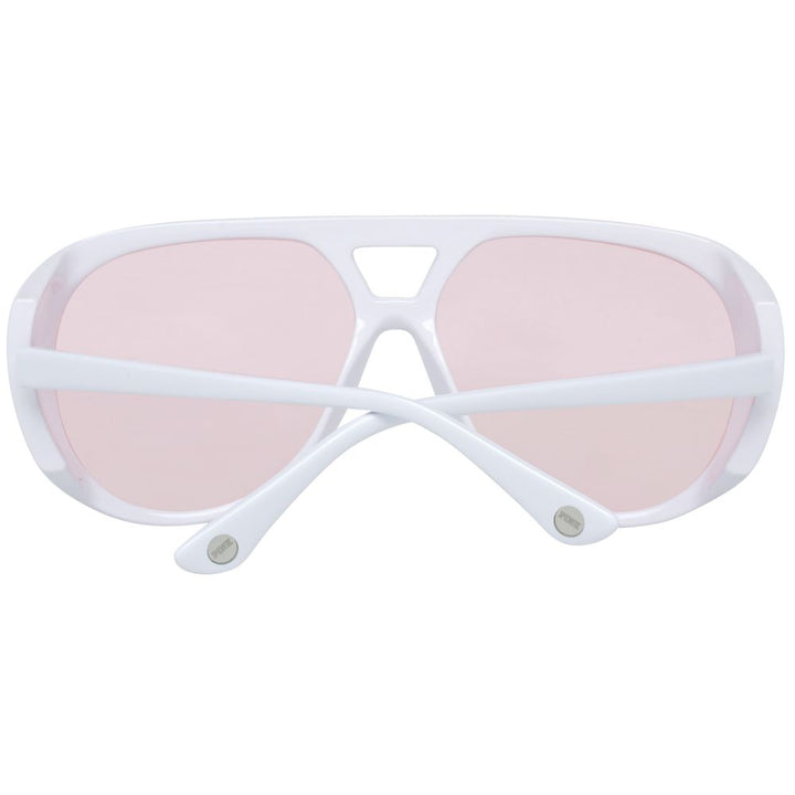 Victoria's Secret White Plastic Sunglasses