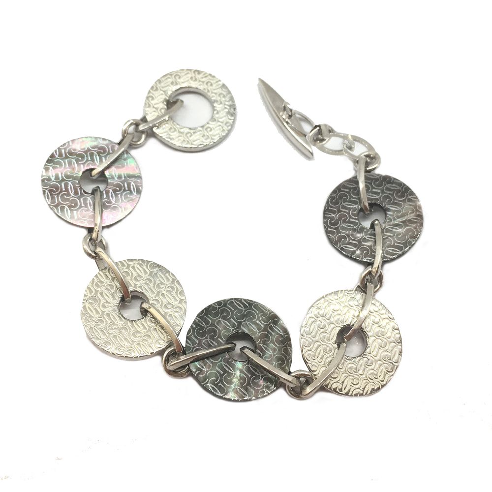 GC Silver Stainless Steel Bracelet