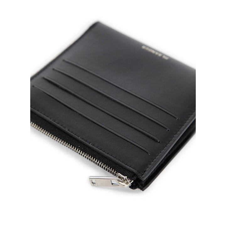 Jil Sander Black Leather Cardholder