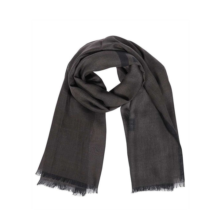 Givenchy Gray Cashmere Scarf