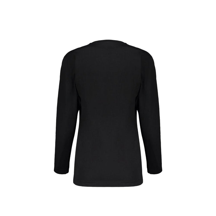 Moschino Couture Black Cotton T-Shirt