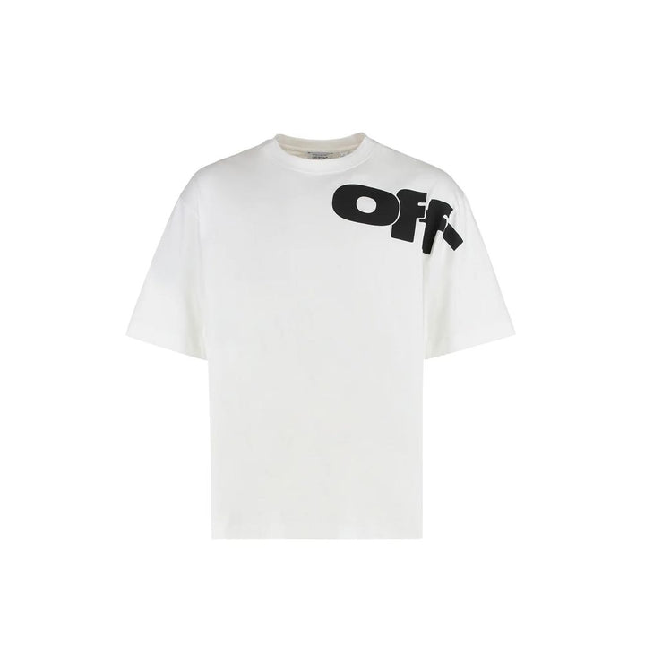 Off-White White Cotton T-Shirt