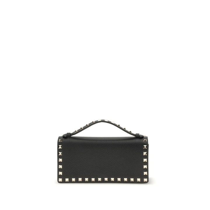Valentino Garavani Black Calf Leather Bos Taurus Wallet