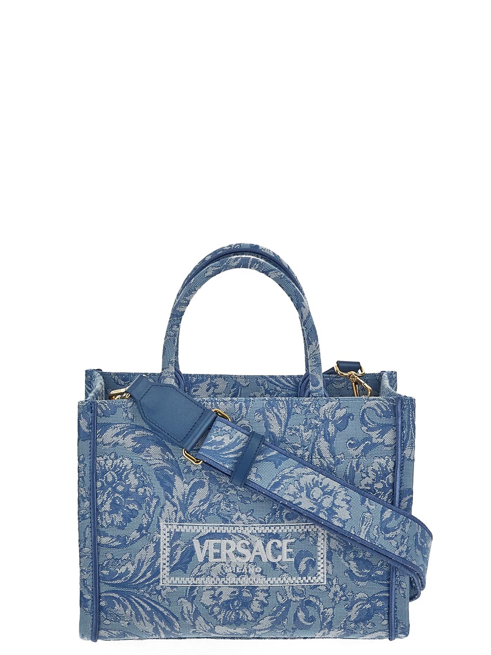 Versace Barocco Athena Small Tote Bag