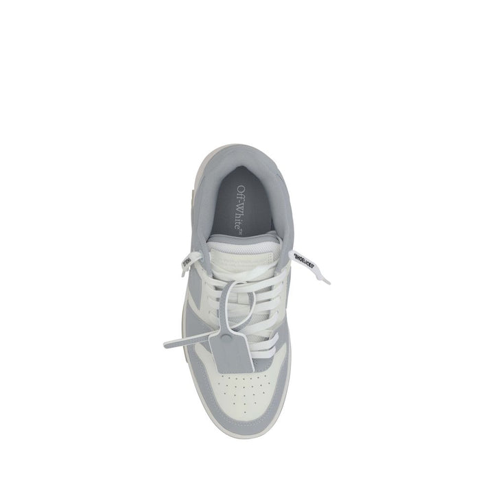 Off-White Gray Rubber Low Top Sneakers