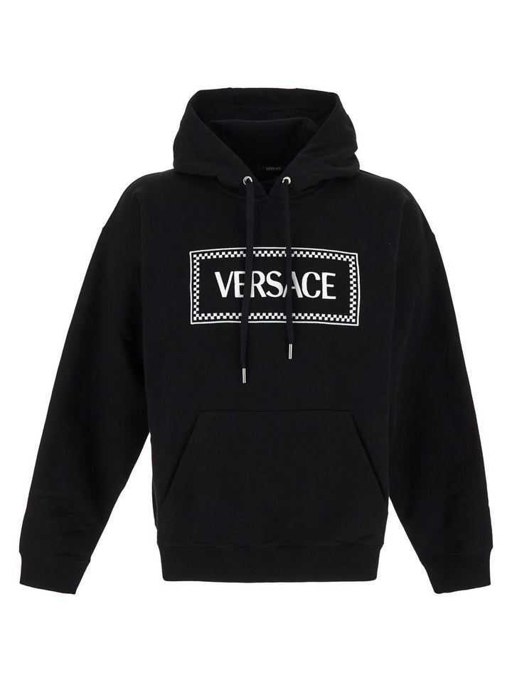Versace 90S Vintage Logo Hoodie