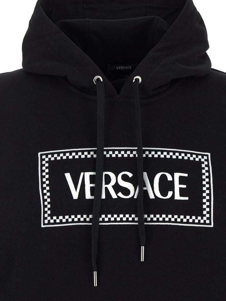 Versace 90S Vintage Logo Hoodie