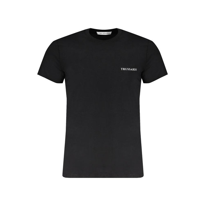 Trussardi Black Cotton Men's T-Shirt