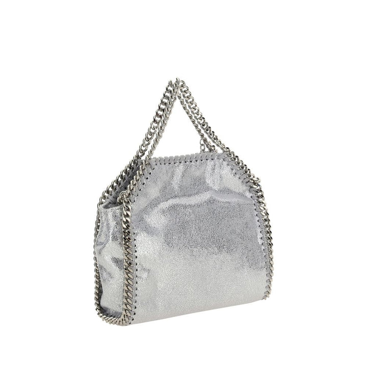 Stella McCartney Silver Polyester Shoulder Bag