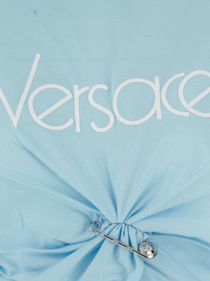 Versace 1978 Re-Edition Logo Crop T-Shirt
