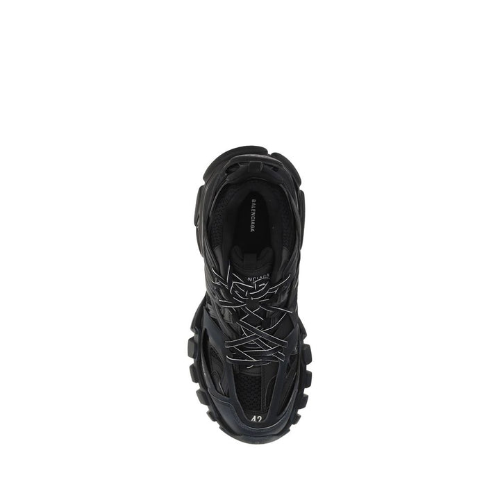 Balenciaga Black Polyester Sneakers