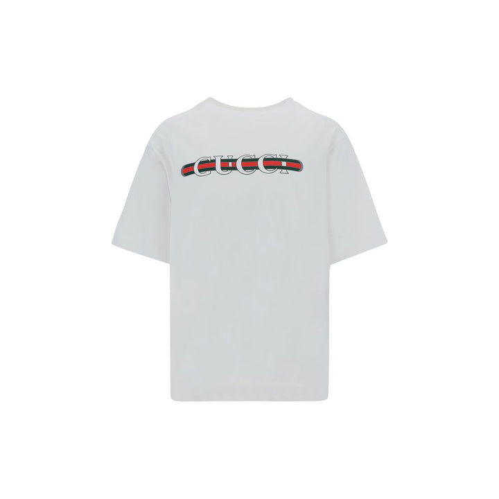 Gucci White Cotton T-Shirt