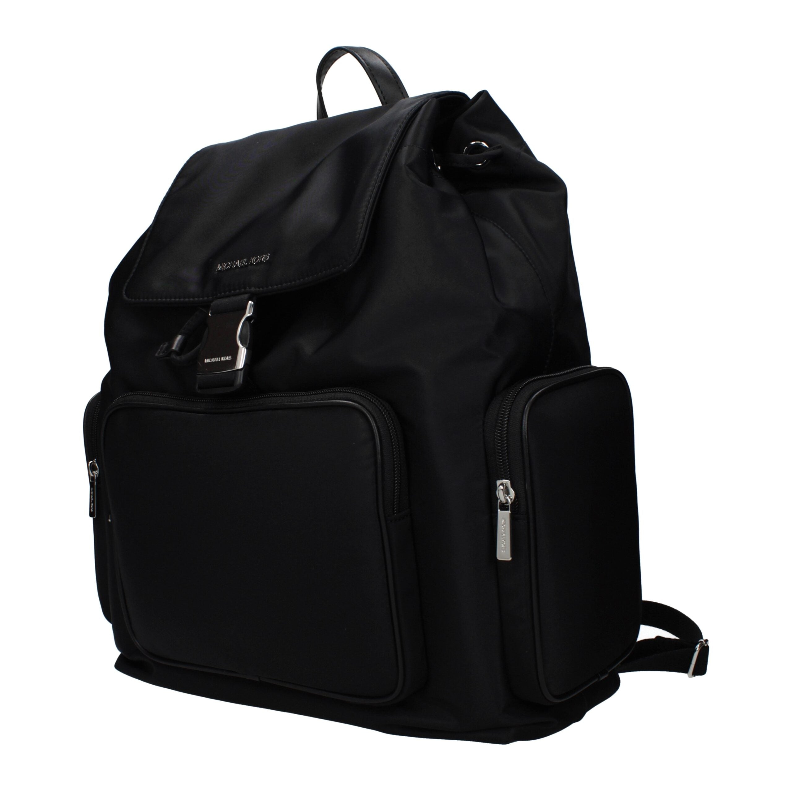 Michael Kors Black Fabric Backpack – Visamoda