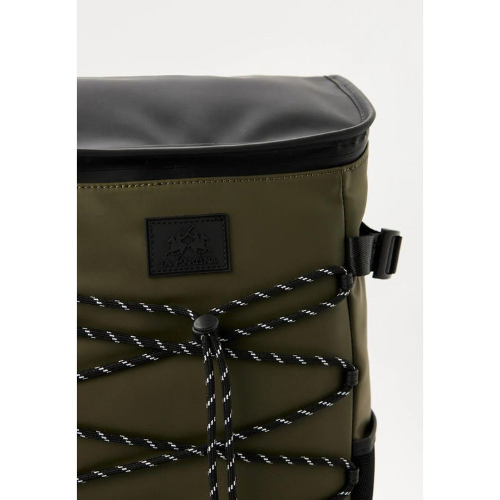 La Martina Bicolor Polyethylene Backpack