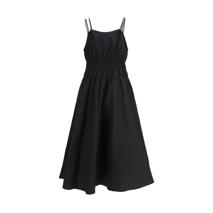 PINKO Black Cotton Casual Dress