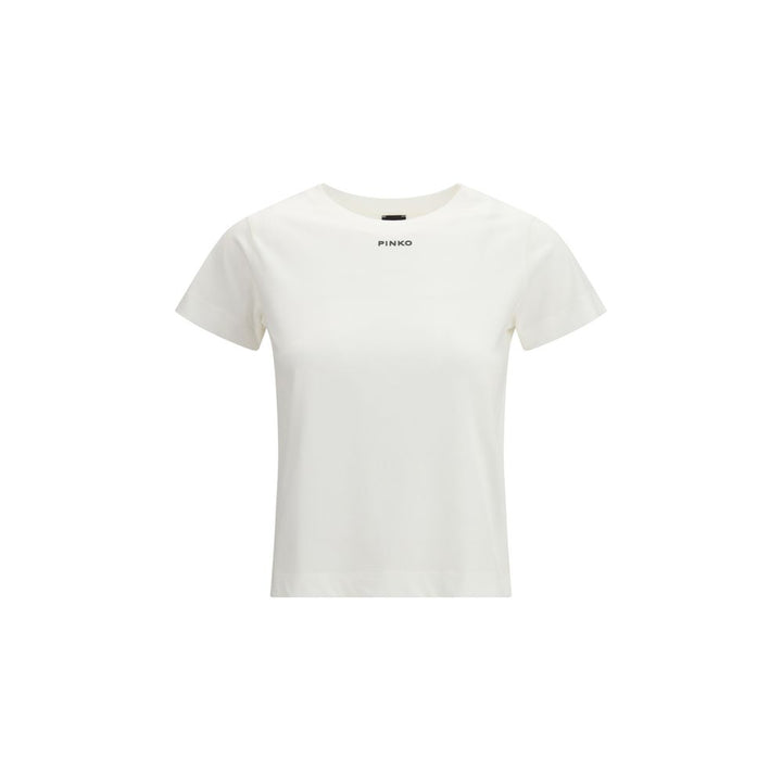 PINKO White Cotton T-Shirt