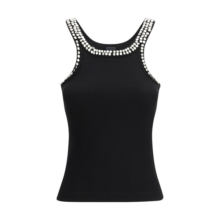 PINKO Black Cotton Top