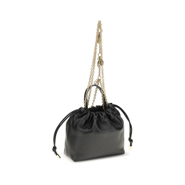 Chloé Black Calf Leather Bos Taurus Shoulder Bag