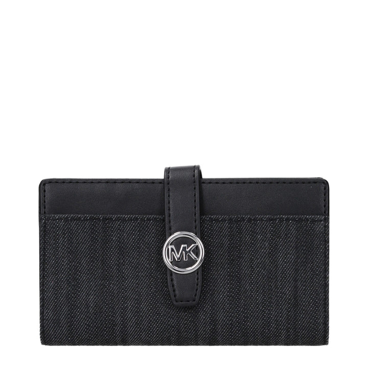 Michael Kors Black Fabric Wallet